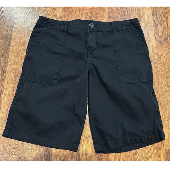 Sanctuary Women's Chino Shorts Black Size 29 Casual Cotton Summer Staple - Picture 1 of 7